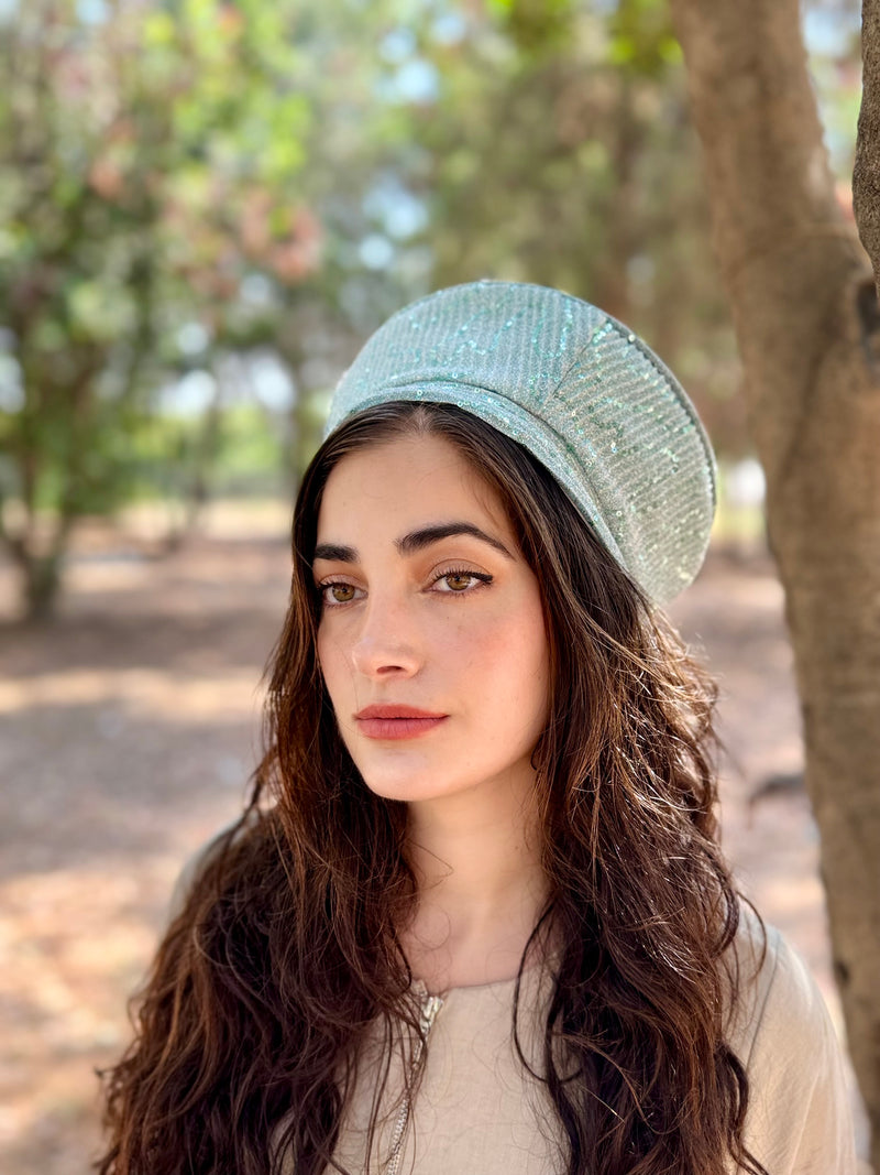 ⁨⁨⁨⁨ כובע שיק קומפורט פייטים מנטה ⁩⁩⁩⁩ (7878167822512)