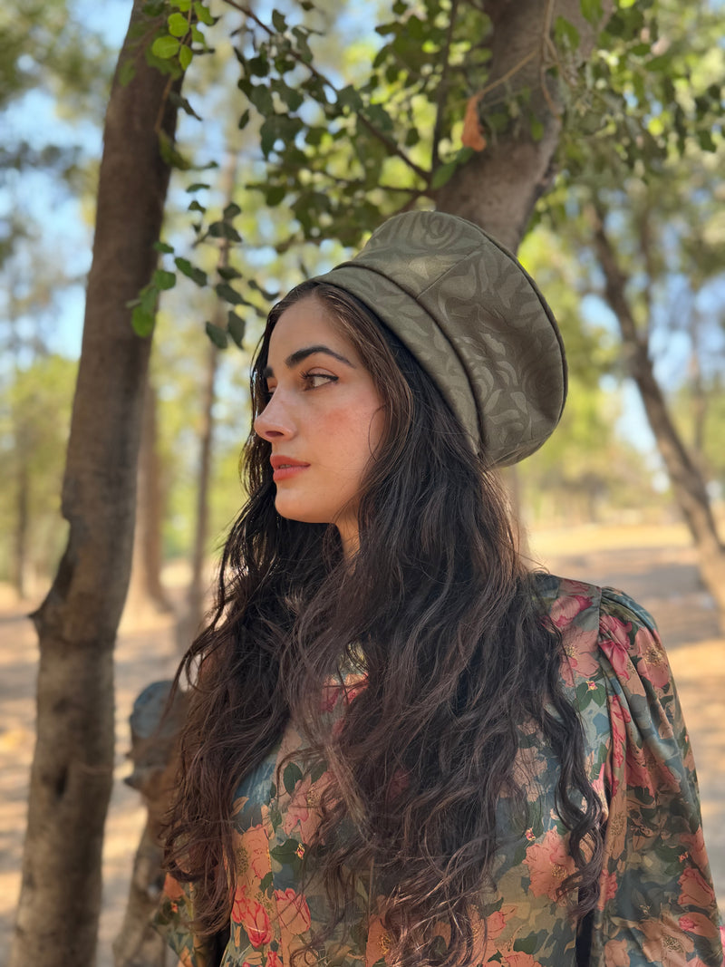 ⁨⁨⁨⁨ כובע שיק קומפורט זית ⁩⁩⁩⁩ (7900027846832)
