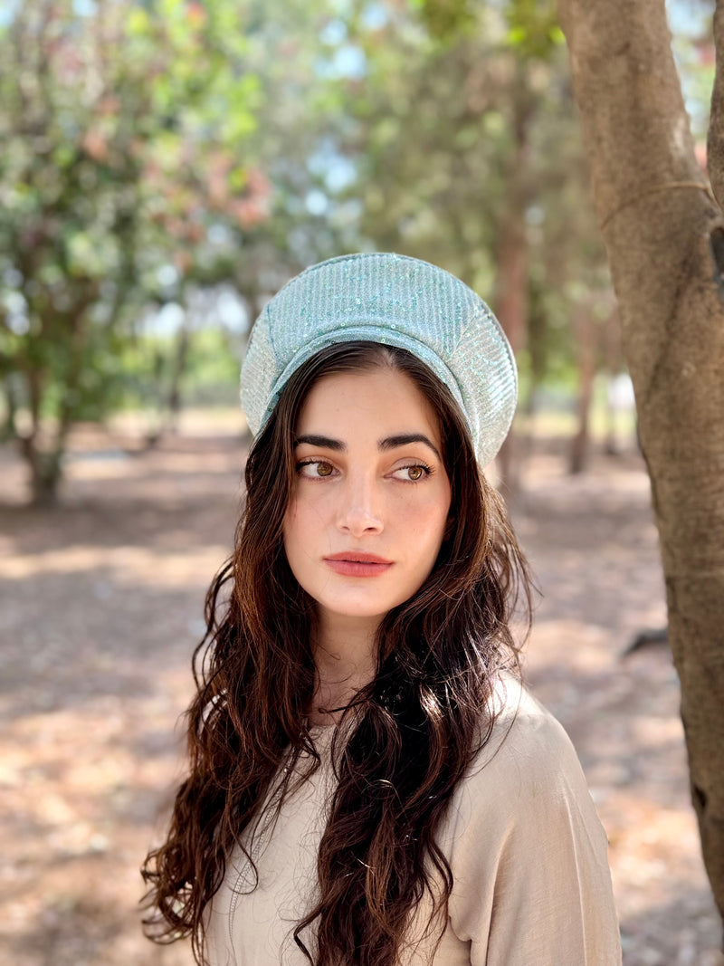 ⁨⁨⁨⁨ כובע שיק קומפורט פייטים מנטה ⁩⁩⁩⁩ (7878167822512)