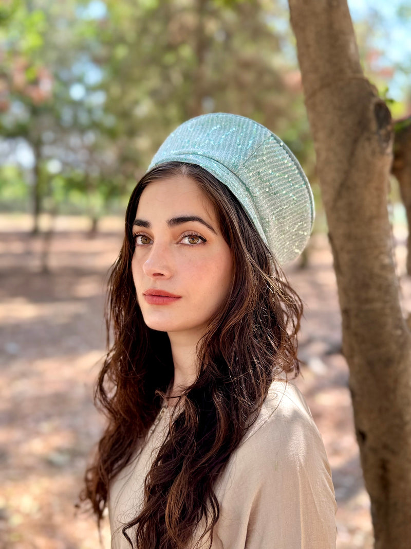 ⁨⁨⁨⁨ כובע שיק קומפורט פייטים מנטה ⁩⁩⁩⁩ (7878167822512)