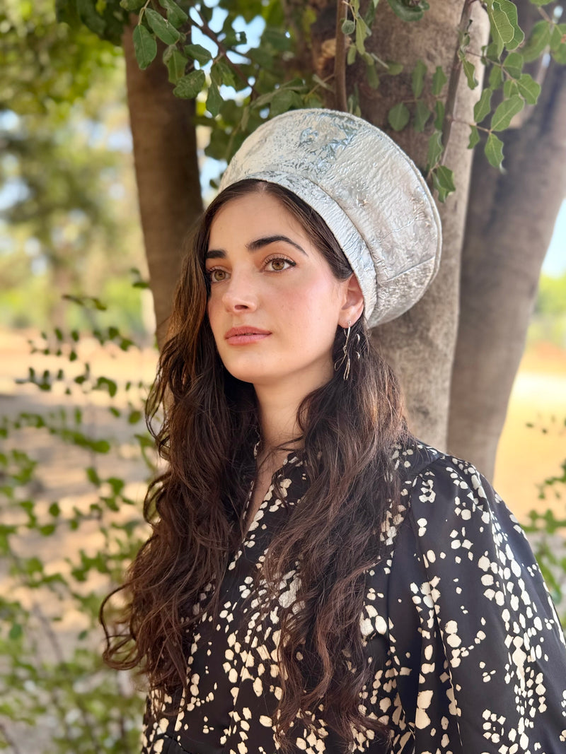 כובע שיק אלגנט כסוף (7900035252400)