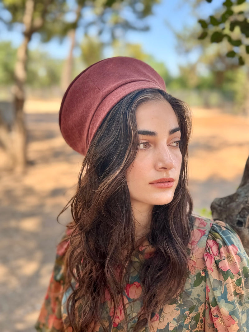 ⁨⁨⁨⁨ כובע שיק קומפורט חמרה ⁩⁩⁩⁩ (7900029976752)